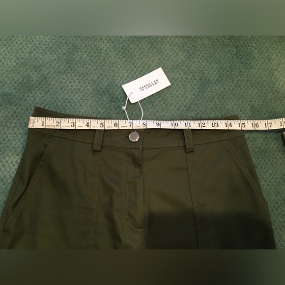 Derek Lam 10 Crosby Green Cargo Pants - Picture 10 of 11